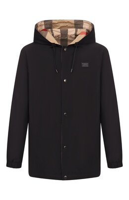 Burberry: Куртка с капюшоном 