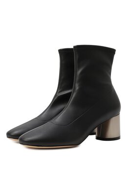Casadei: Чёрные ботинки 