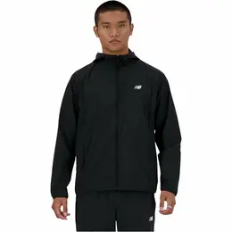 New Balance: Чёрная куртка 
