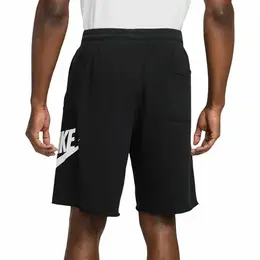 NIKE: Чёрные шорты  Club