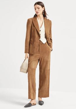 BRUNELLO CUCINELLI: Белый жилет 