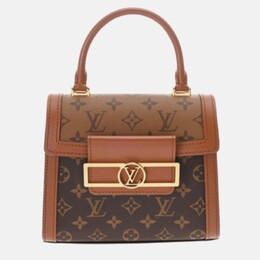 Louis Vuitton: Коричневая сумка 