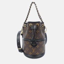 Louis Vuitton: Коричневая сумка 