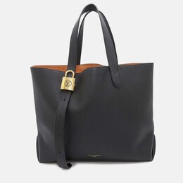 Louis Vuitton: Чёрная сумка-шоппер 