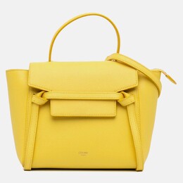 Celine: Жёлтая сумка 