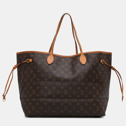 Louis Vuitton: Коричневая сумка  Neverfull