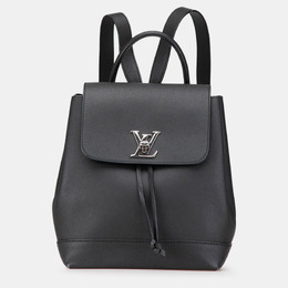Louis Vuitton: Чёрный рюкзак 