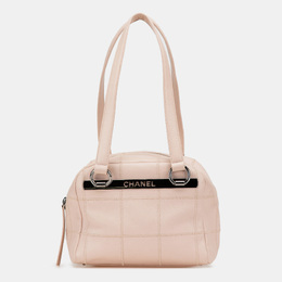Chanel: Бежевая сумка 