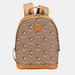Gucci: Коричневый рюкзак  GG Supreme