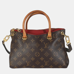 Louis Vuitton: Коричневая сумка 