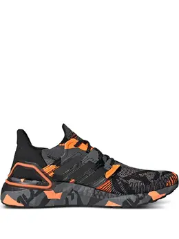 adidas: Чёрные кроссовки  UltraBoost 20