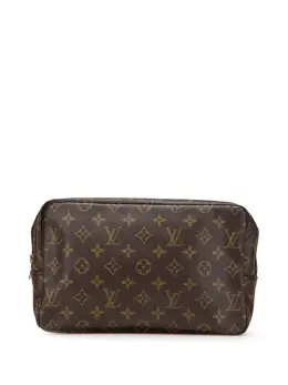 Louis Vuitton Pre-Owned: Коричневый клатч 