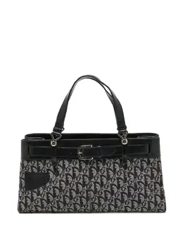 Christian Dior Pre-Owned: Чёрная сумка-шоппер 