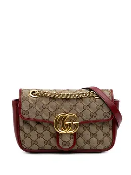 Gucci Pre-Owned: Коричневая сумка через плечо 