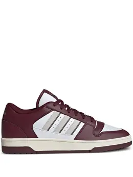 adidas: Бордовые кроссовки 