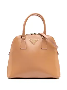 Prada Pre-Owned: Коричневая сумка 