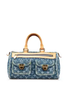 Louis Vuitton Pre-Owned: Голубая сумка 