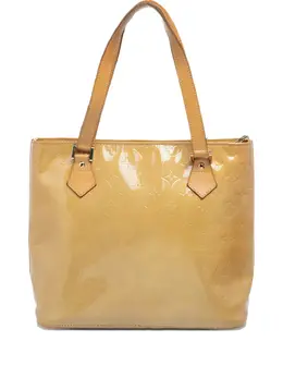 Louis Vuitton Pre-Owned: Бежевая сумка-шоппер 