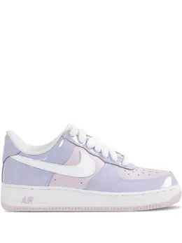 Nike: Фиолетовые кроссовки  Air Force