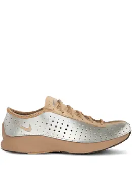 Nike: Бежевые кроссовки  Air
