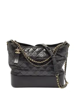 CHANEL Pre-Owned: Чёрная сумка 