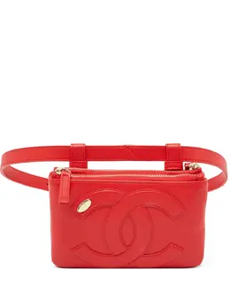 CHANEL Pre-Owned: Яркая поясная сумка 