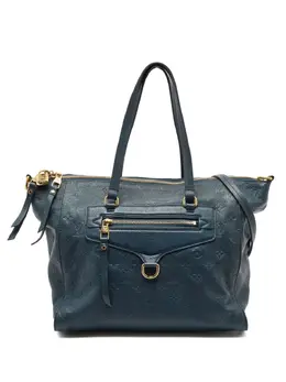 Louis Vuitton Pre-Owned: Голубая сумка-шоппер 