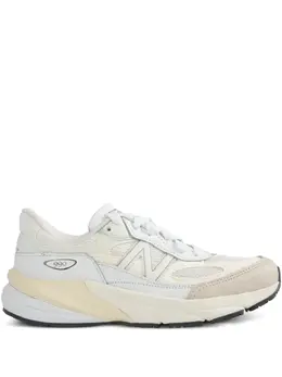 New Balance: Бежевые кроссовки 
