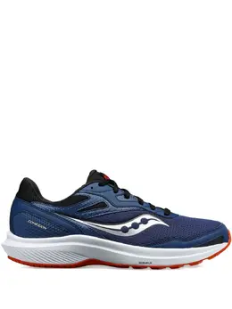 Saucony: Голубые кроссовки 