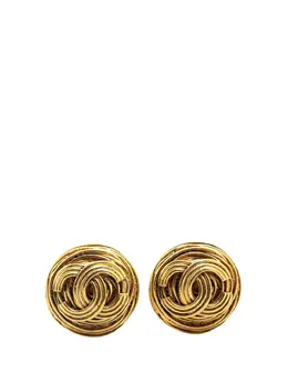 CHANEL Pre-Owned: Серьги 
