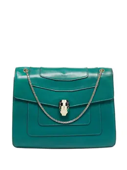 Bvlgari Pre-Owned: Зелёная сумка 