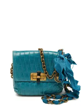 Lanvin Pre-Owned: Голубая сумка 