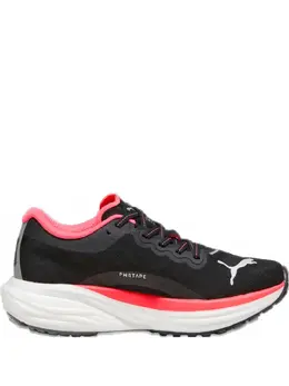 PUMA: Чёрные кроссовки  Deviate Nitro
