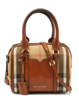 Burberry Pre-Owned: Бежевая сумка-шоппер 