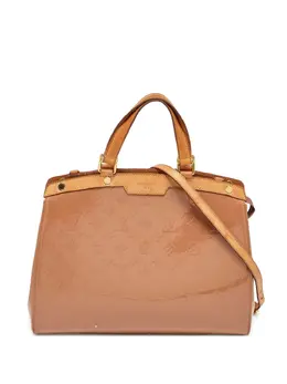 Louis Vuitton Pre-Owned: Бежевая сумка-шоппер 