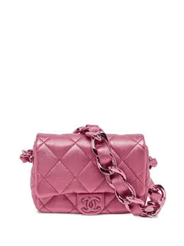 CHANEL Pre-Owned: Розовая сумка 