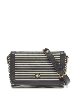 Tory Burch: Сумка через плечо в полоску 