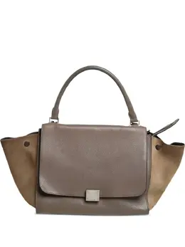 Céline Pre-Owned: Коричневая сумка-шоппер 