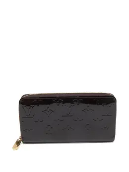 Louis Vuitton Pre-Owned: Бордовый кошелёк 