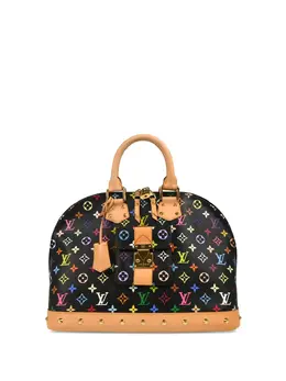 Louis Vuitton Pre-Owned: Чёрная сумка-шоппер 