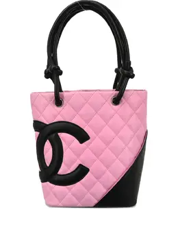 CHANEL Pre-Owned: Розовая сумка-шоппер 