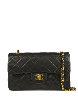 CHANEL Pre-Owned: Чёрная сумка 