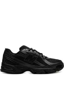 New Balance: Чёрные кроссовки 