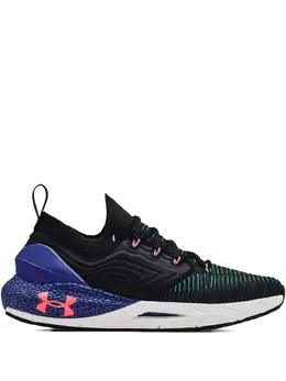 Under Armour: Чёрные кроссовки  HOVR Phantom 2
