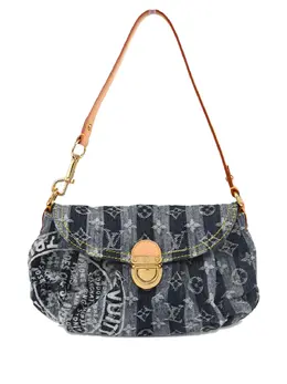 Louis Vuitton Pre-Owned: Голубая сумка 