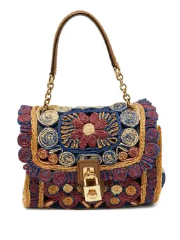 Dolce & Gabbana Pre-Owned: Сумка с растительным принтом 