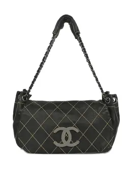 CHANEL Pre-Owned: Чёрная сумка 