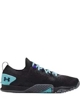 Under Armour: Чёрные кроссовки 