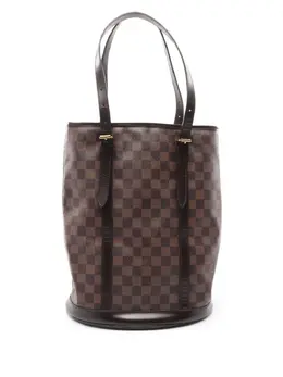 Louis Vuitton Pre-Owned: Коричневая сумка-шоппер 