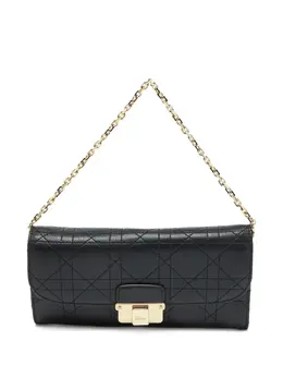 Christian Dior Pre-Owned: Чёрный кошелёк 